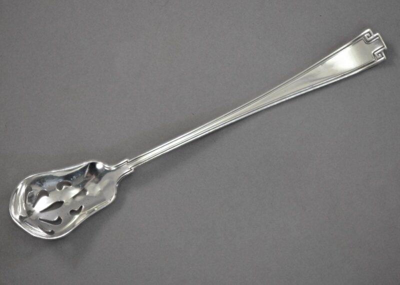 gorham etruscan pierced olive sterling silver spoon gorham etruscan pierced olive sterling silver spoon