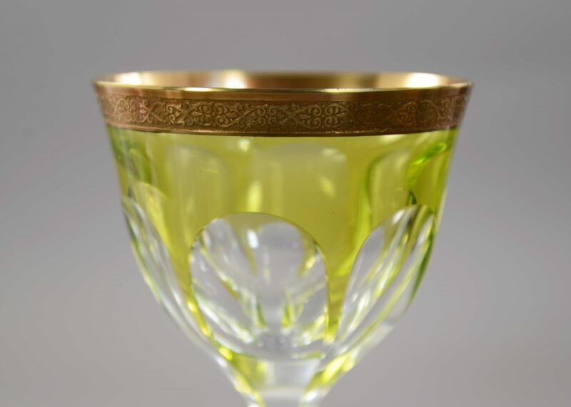 moser lady hamilton chartreuse wine goblet (2)