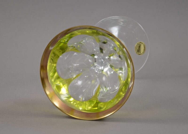 moser lady hamilton chartreuse wine goblet (3)