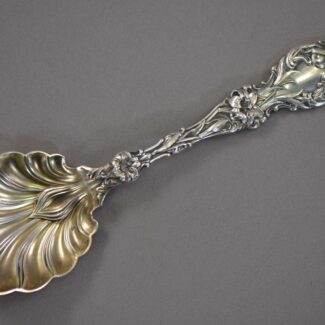 whiting lily sugar spoon sterling silver