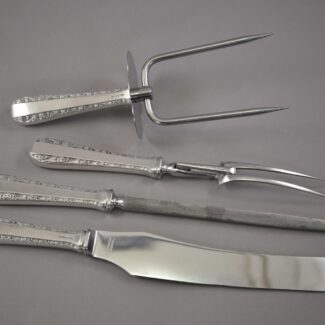 birks rose bower carving set sterling silver (13)