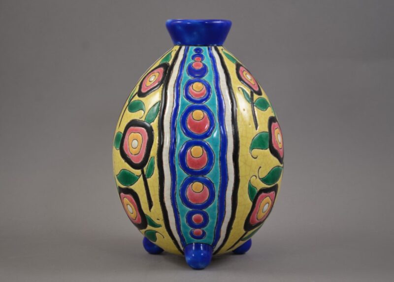 longwy vase art deco triple foot3 (Medium) (3)