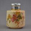 royal worcester blush ivory tea caddy