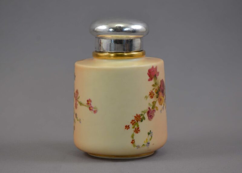 royal worcester blush ivory tea caddy (2)