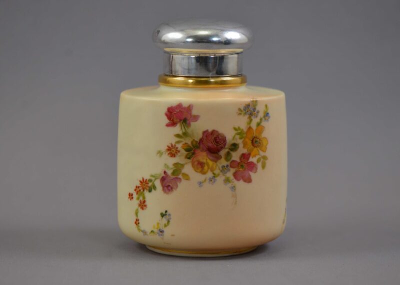 royal worcester blush ivory tea caddy (3)