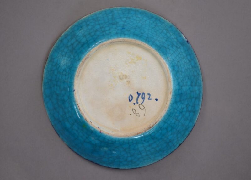 longwy bleu de longwy cloisonne dish (2)