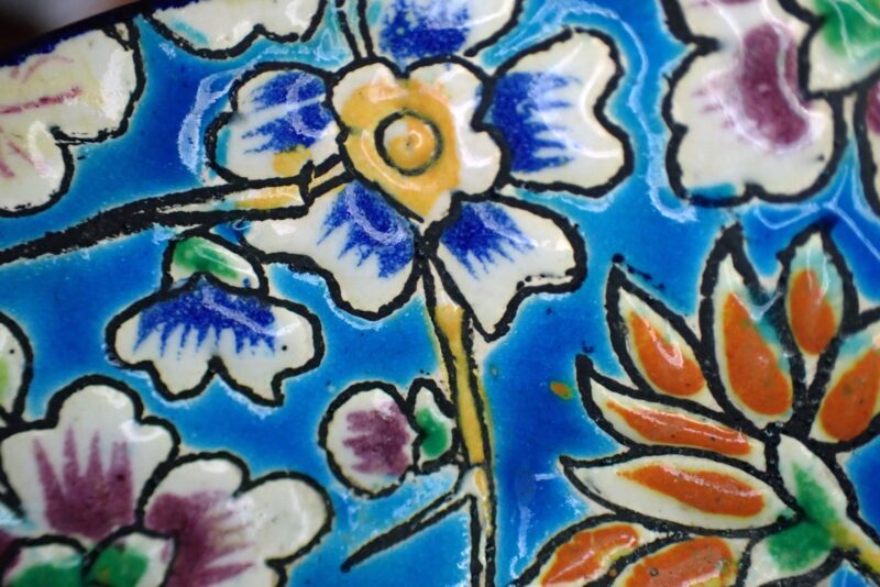 longwy bleu de longwy cloisonne dish4