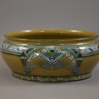 buffalo pottery deldare fern bowl (2)
