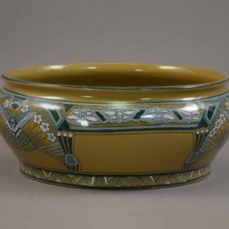 buffalo pottery deldare fern bowl (3)