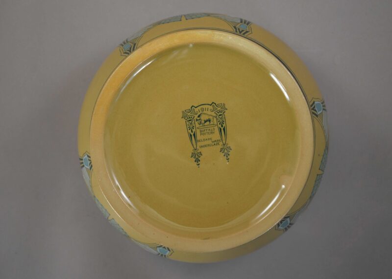 buffalo pottery deldare fern bowl (6)