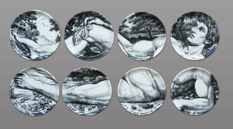 fornasetti adam and eve coaster set (4)