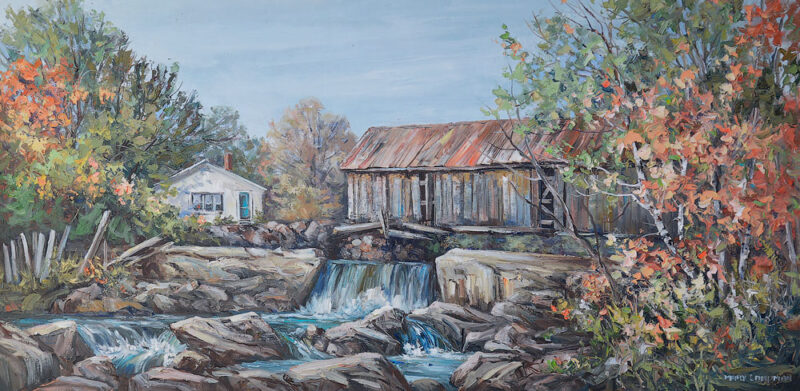 a mary lamp covered bridge a mary lamp covered bridge