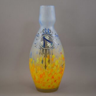 legras printania amberieu vase 88007