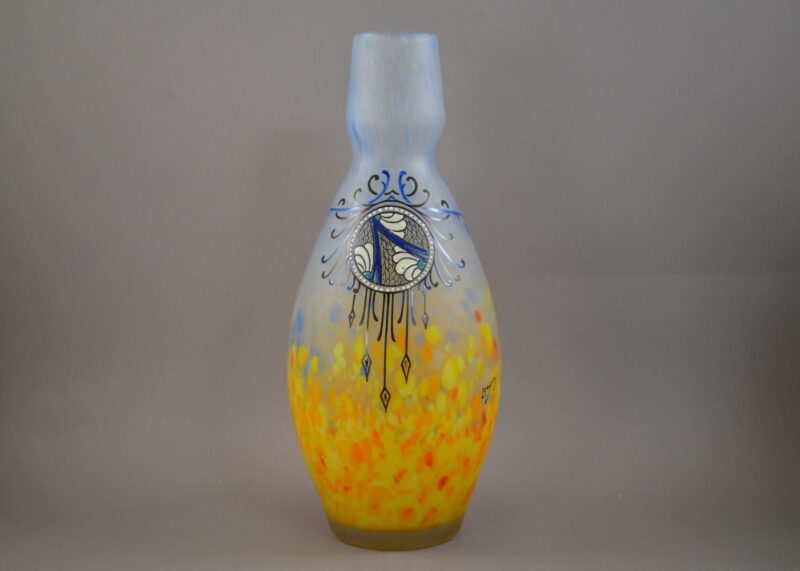legras printania amberieu vase 88007