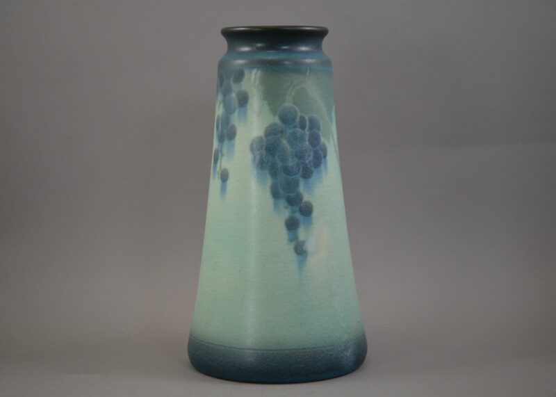 rookwood lenore asbury grape vase vellum rookwood lenore asbury grape vase vellum