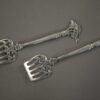 flatware sardine server 800 silver german