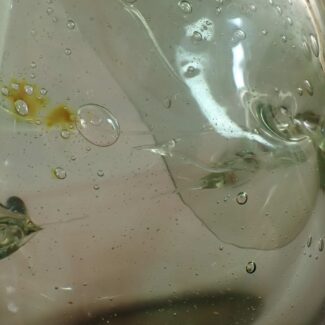 michael robert robinson anemone vase two riverss canadian studio glass