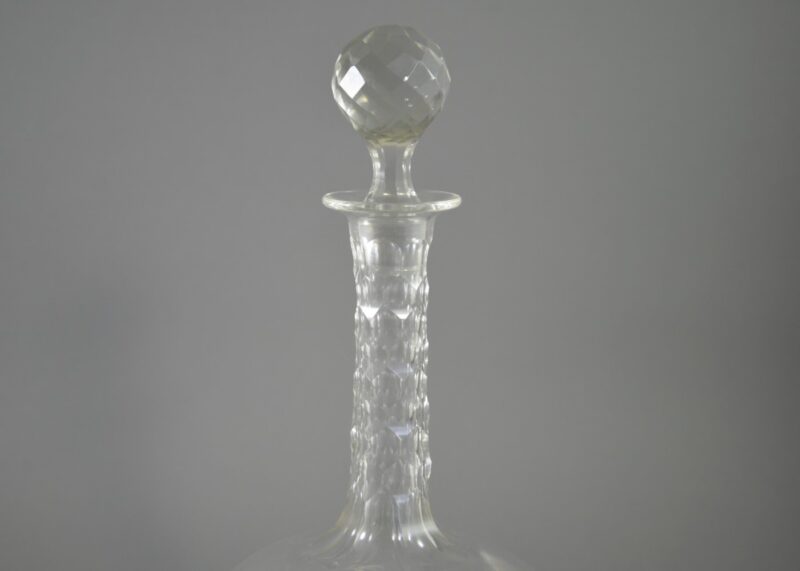 sandwich glass co american facet cut decanter (6)