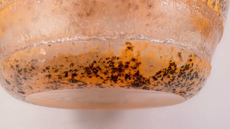 daum cameo vase rose thorn 8