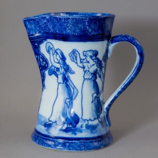 royal doulton morrisian ware tudor dancing ladies jug 1