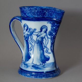 royal doulton morrisian ware tudor dancing ladies jug 6