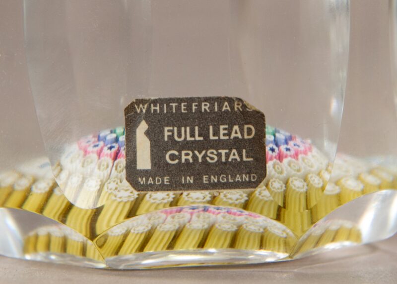 whitefriars boxed concentric paperweight10 whitefriars boxed concentric paperweight10
