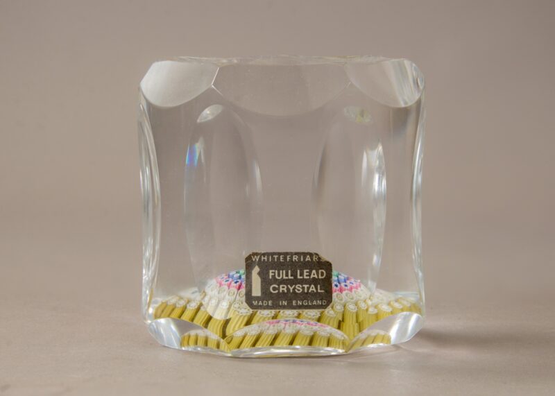 whitefriars boxed concentric paperweight5 whitefriars boxed concentric paperweight5