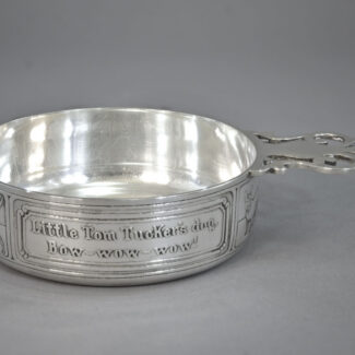 a tiffany dog bowl
