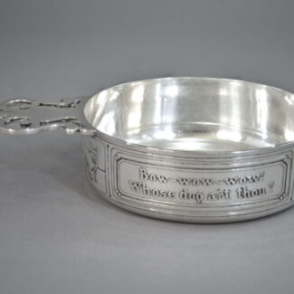 c tiffany dog bowl